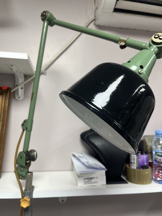 Работна лампа от 50-те години на миналия век от Кърт Фишер за Midgard