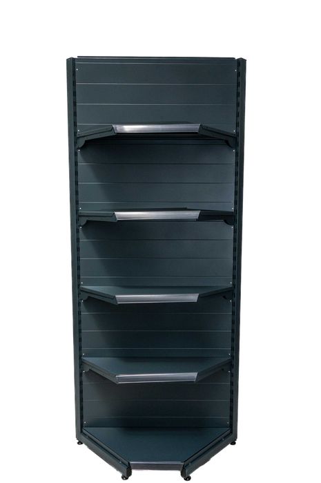 Крайстенни стелажи за магазин в тъмно сив мат - Еко Лайн/НОВИ/ПРОМОЦИЯ