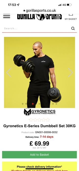 Gantere reglabile set 30 kg, noi made in germany 15 kg+15 kg=30 kg noi