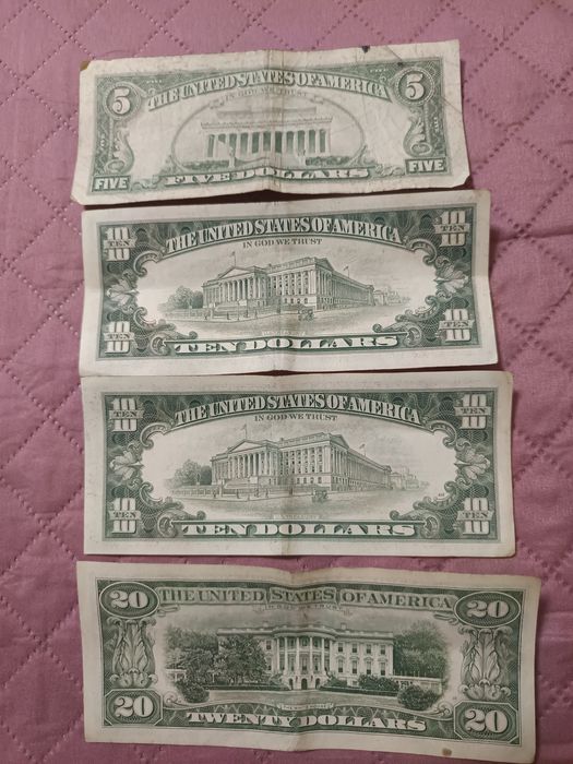 Vand bancnote dolari 1981-1985