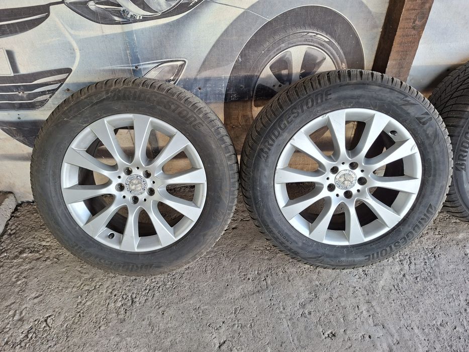 Гуми с джанти за мерцедес мл166 зимни.