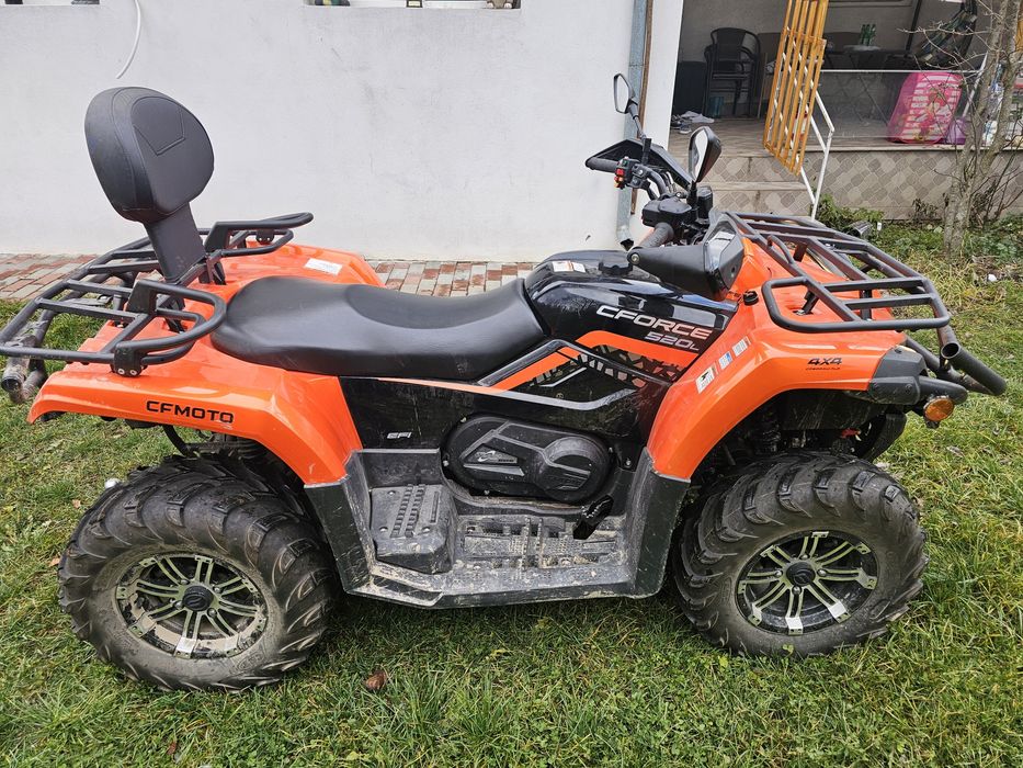 ATV CF MOTO 520 L - 615 KM si 46 ORE - Oferta de Crăciun!!!