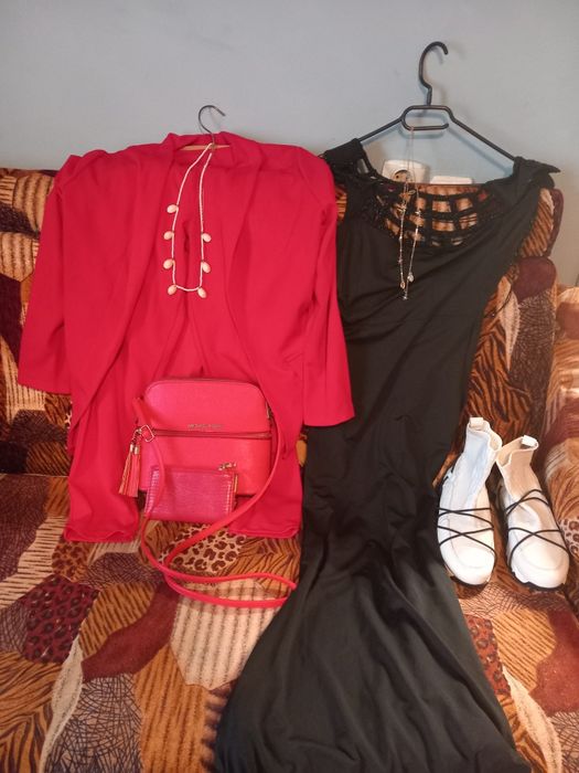 Haine elegante compleu