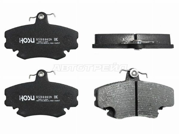 Колодки тормозные Dacia Logan