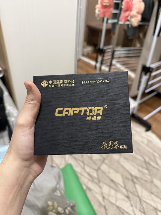 аккумулятор для Canon  CAPTOR S-LP-E6NH(V)-C 2250