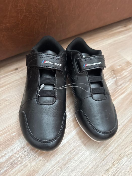 Детски Маратонки Puma Drift Cat 7S Ultra от еко кожа, Черен, 32 нови