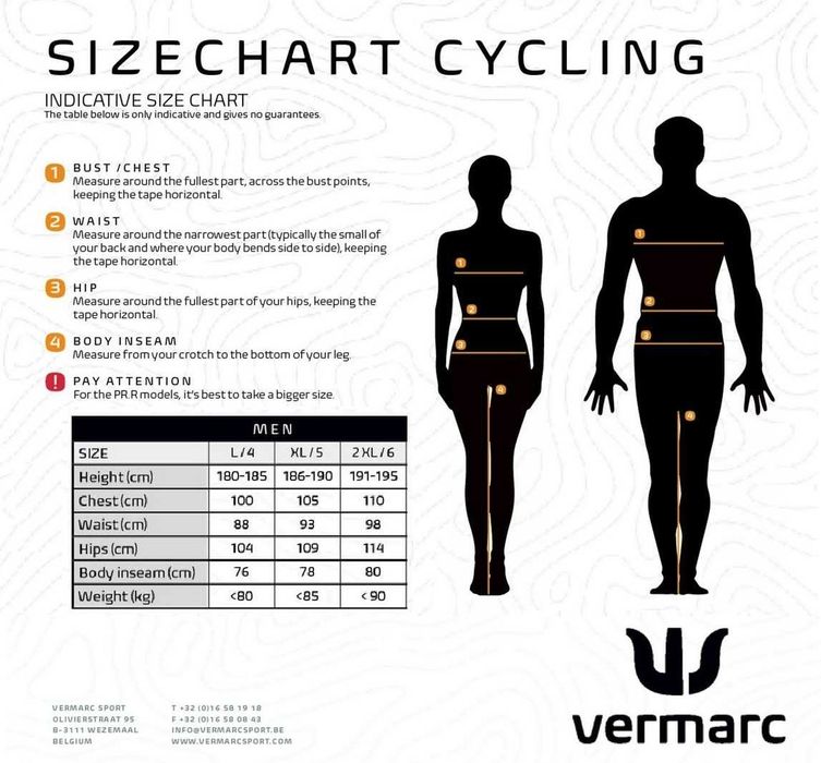 Echipament ciclism Pantalon Lung Colant Vermarc Antivento PR.R XXL