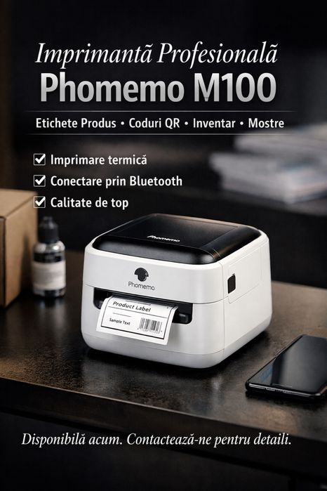 Imprimanta etichete portabila