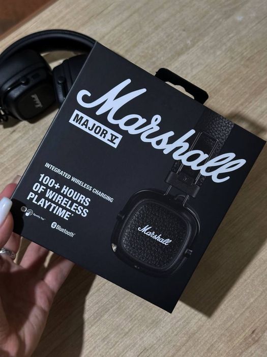Новые Marshall Major V Black — оригинал