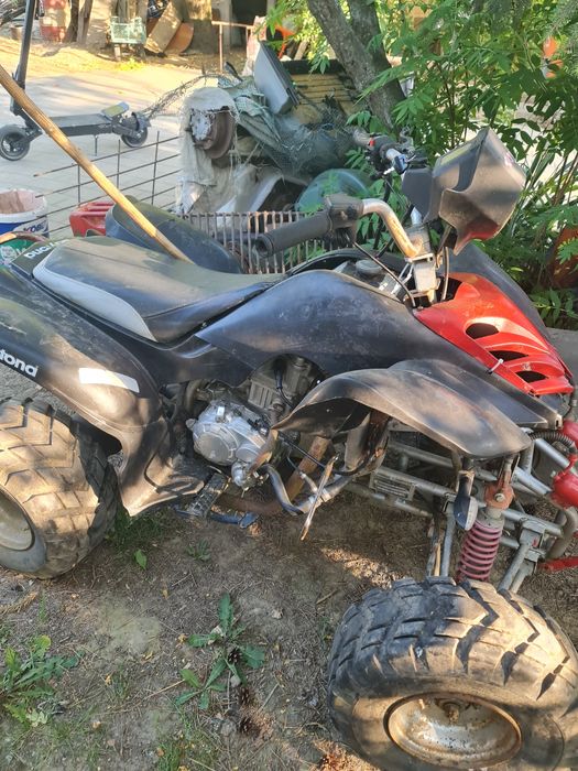 Atv bashan 200cc pe gardan