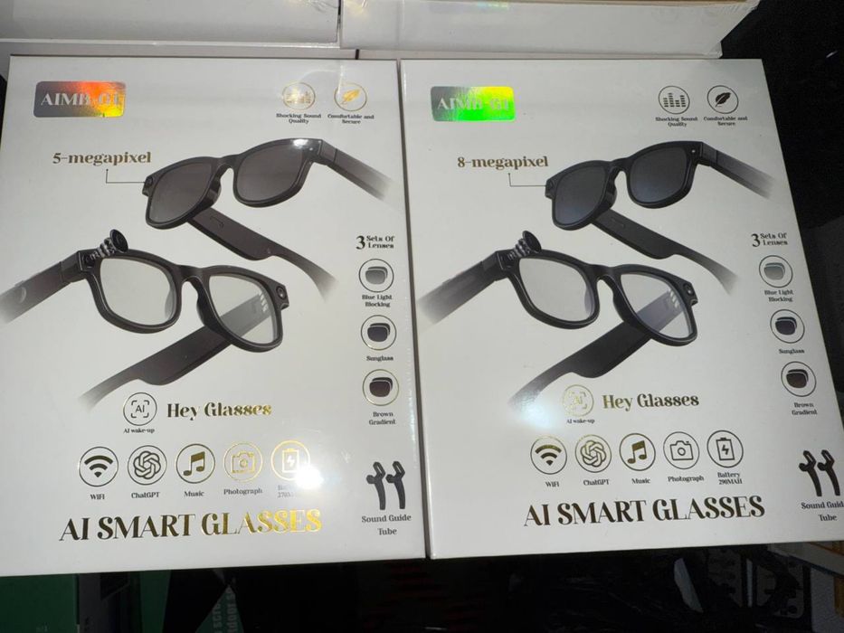 БЕПУЛ Доставка, Smart Glasses 8mp Камерали Aimb G1 Смарт очки achki