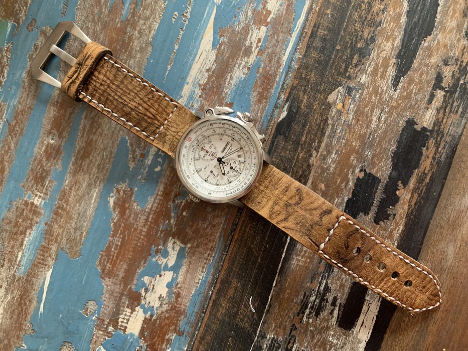 Seiko Flightmaster Chronograph SNAB71 Made in Japan