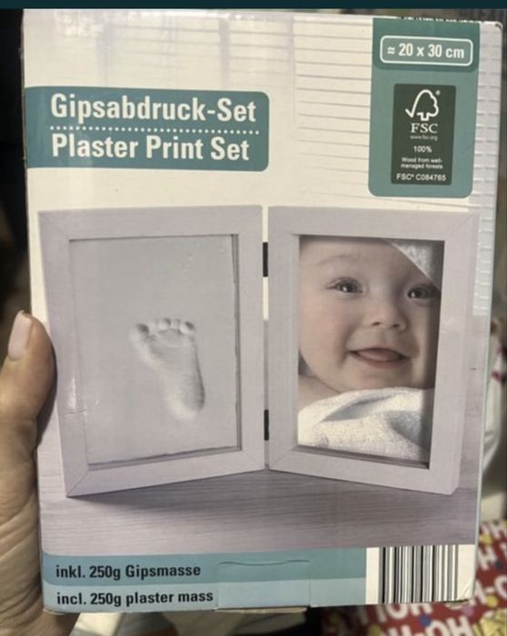 Mulaj gips maine/ picoare bebe NOU