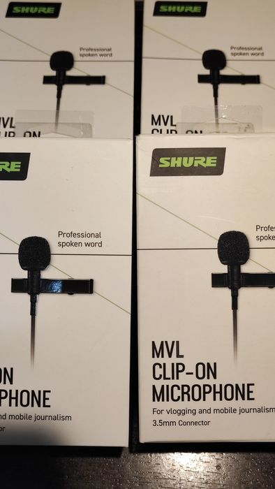 Lavaliere cablu  Shure MVL originale!!!