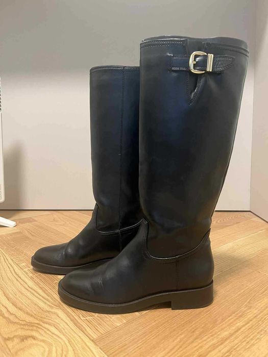 Високи ботуши Zara