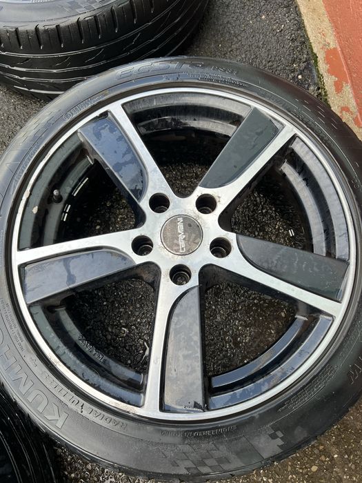 Set 4 Jante Carmani 17” + Kumho ECSTA PS31 225/45 R17 - O jantă îndoită