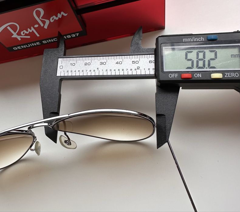 Ray Ban Aviator RB3025 58мм – като нови 9.9/10 Made in Italy