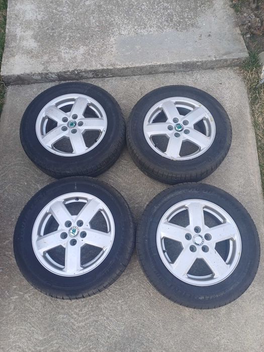 Jante originale Skoda R15-cauciucuri de vară