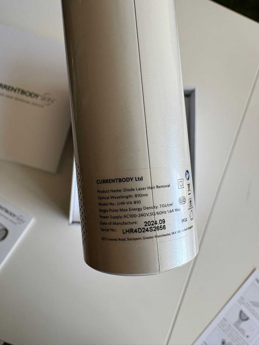 CURRENTBODY Laser Hair Removal Device - лазерна епилация в домашни условия