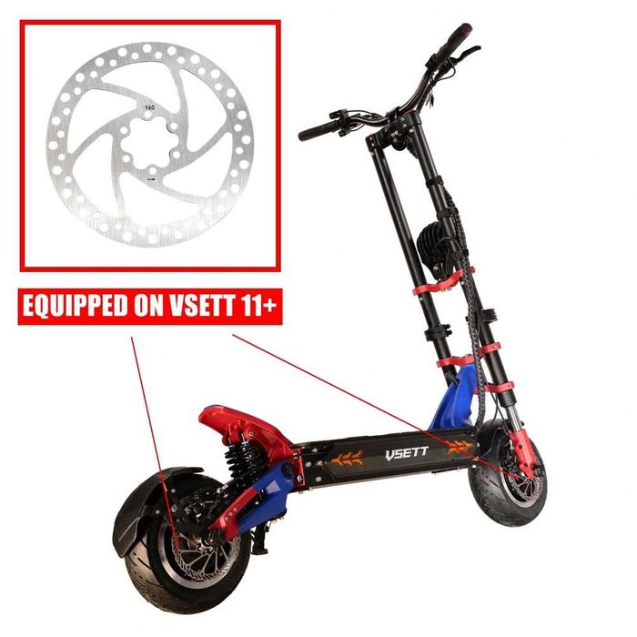 Disc frana 160mm ZERO 11X KAABO Wolf Warrior Wolf King GT VSETT 11+