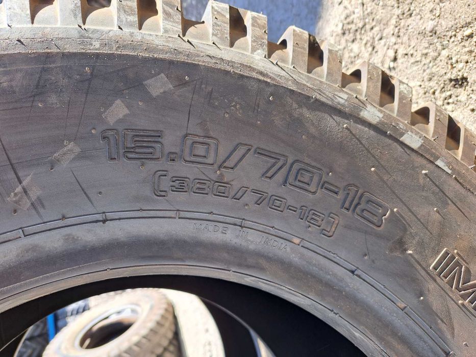 Anvelope noi 15.0/70-18 cu 16PR cauciucuri REMORCA camere aer