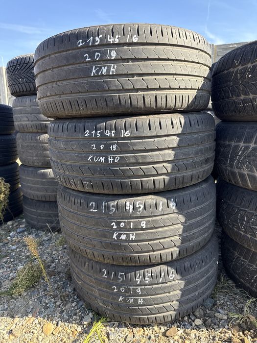 set anvelope 215 45 16 kumho