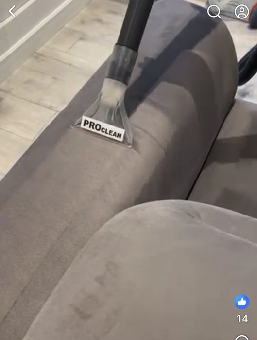 Curățirea/ spălare fotolii si canapele textile