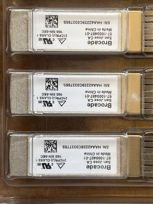 Lot 16 buc Transceiver Brocade 16G SW-SEC (57-1000487-01)