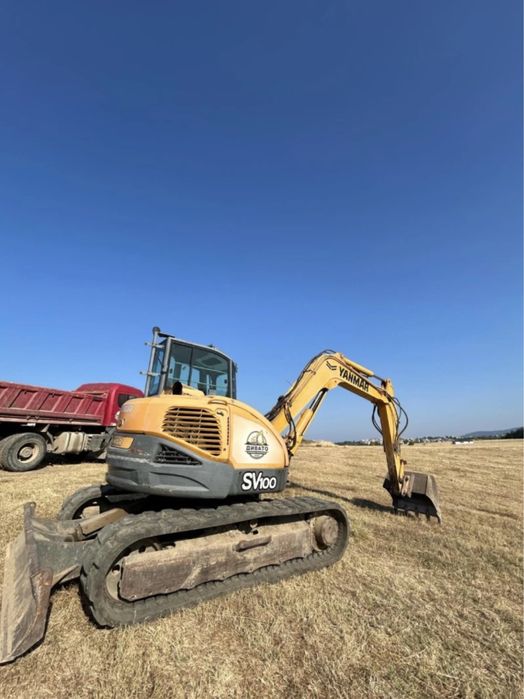 Верижен багер Yanmar SV100