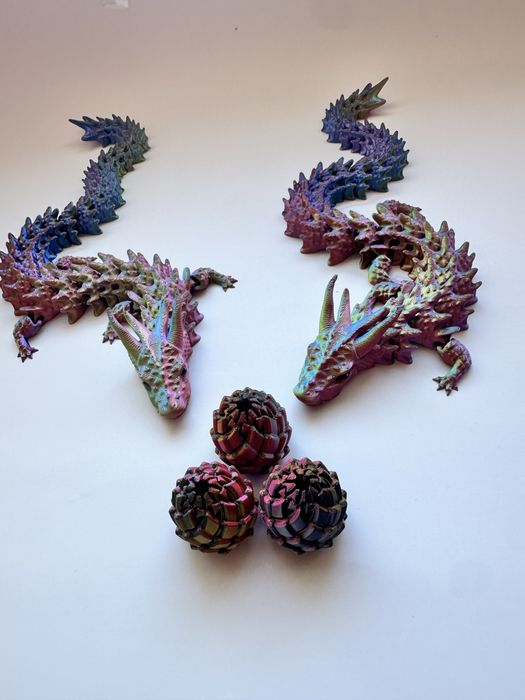 3dпринтиране flexi dragon