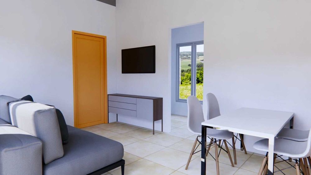 НА ИЗПЛАЩАНЕ - Евтина сглобяема къща с 3 спални, 66 кв. м