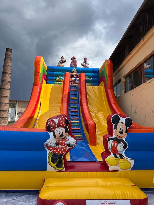 Tobogan topogan gonflabil petreceri
