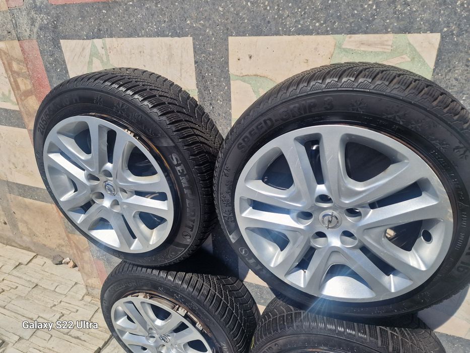 Opel moka 16 структурни джанти+тазове Замъка Ямбол