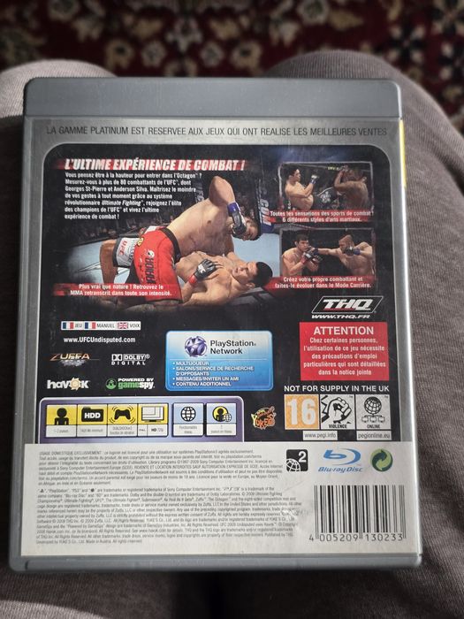 UFC игри за Playstation 3