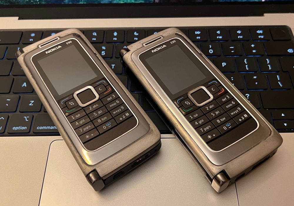 Telefon Nokia E90 Communicator RARITATE - colectie 9300 9500 9300i