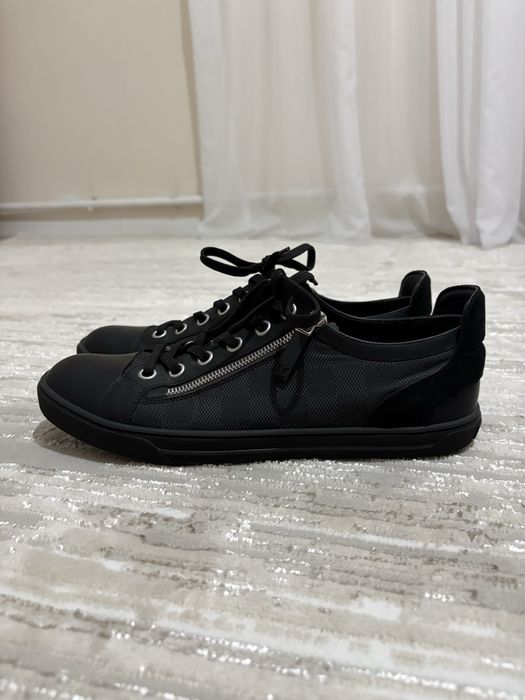 Louis Vuitton Damier Graphite с боковой молнией