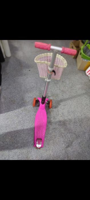 Самокат детский для девочки