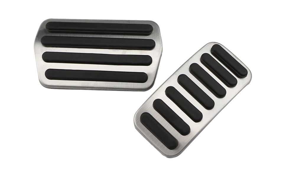 Ornamente INOX pedale R-Design - Volvo S40 / V40 / V50 / C30 / C70