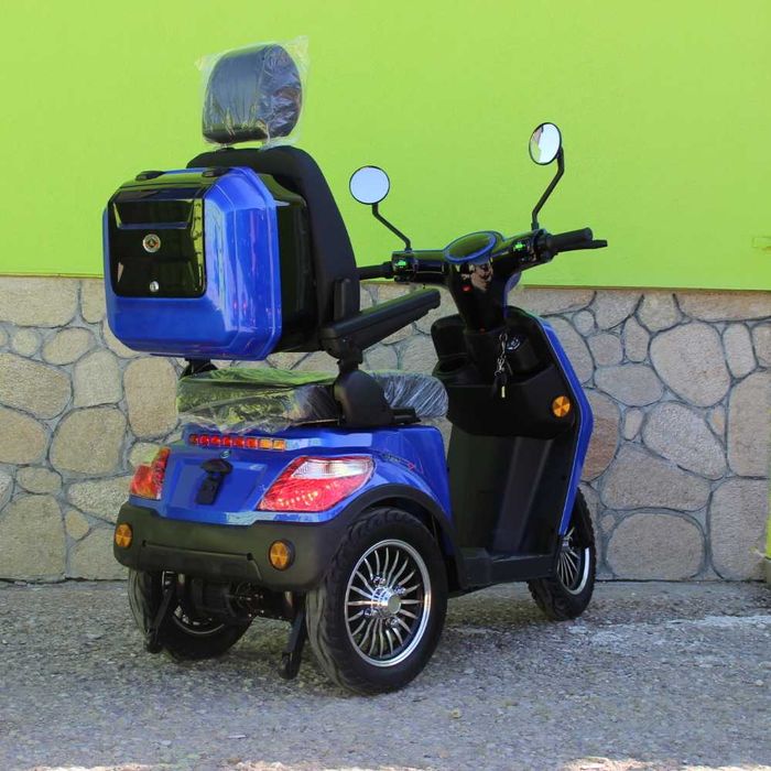 Електрическа триколка Max Motors FM2 PRO 1800W, 25Ah, Blue