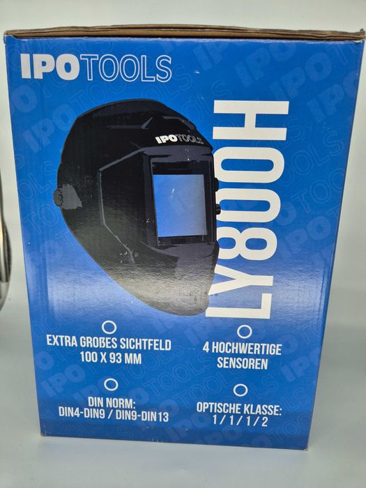 Mască de Sudură Automată IPOTOOLS LY800H True Color XXL - Resigilat