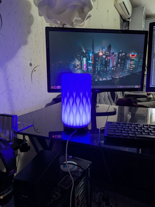 LED декоративна лампа (7 различни цветове)