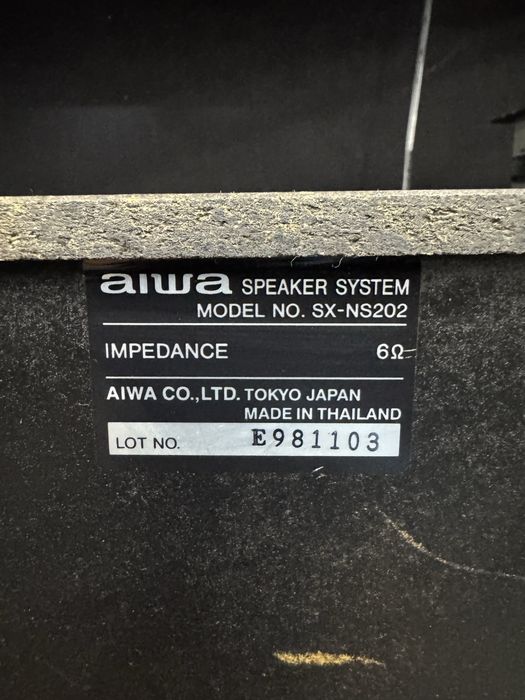 Тонколони aiwa 2 броя