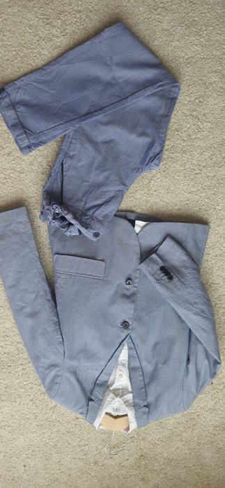 Детско сако H&M 12-13г, риза Benetton