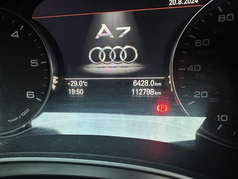 Ceasuri bord uk display mare audi a6 4g audi a7