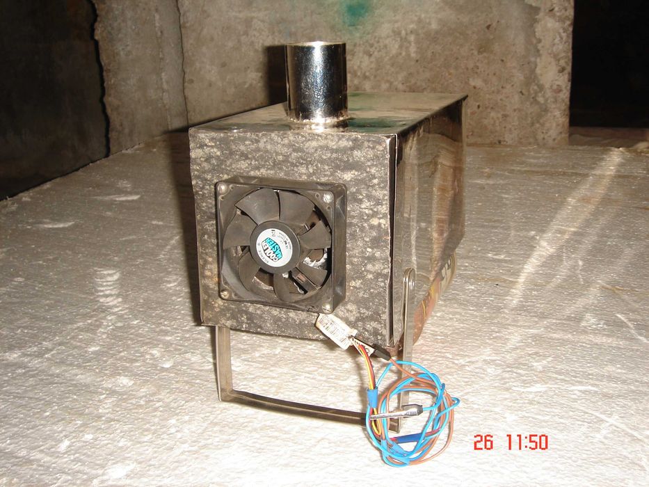 теплообменник для зимней палатки