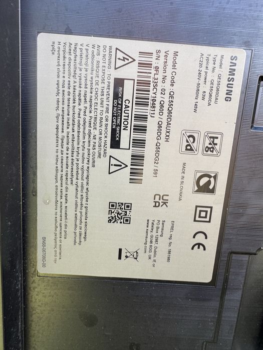tv smart samsung Qled 138