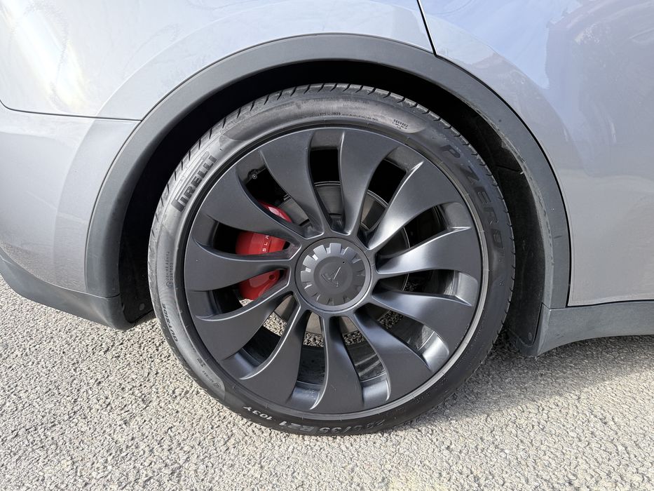 Jante Uberturbine Tesla Y Performance 21” cu cauciucuri