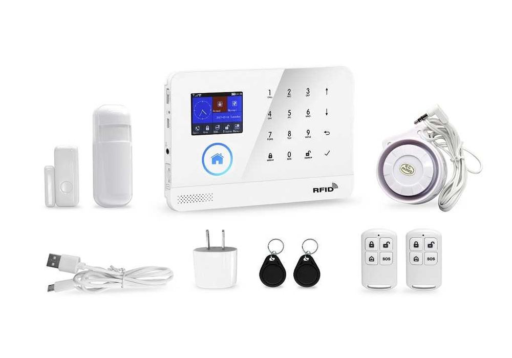 GSM, WiFi смарт алармена система за жилище, офис, вила, склад