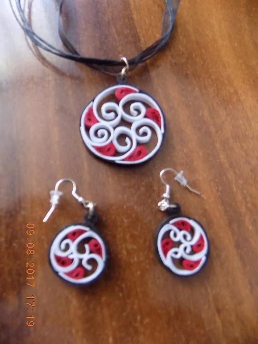 Bijuterii handmade quilling