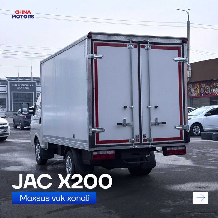 JAC X200 - kuchli, tejamkor va ishonchli bugungi kun talovi